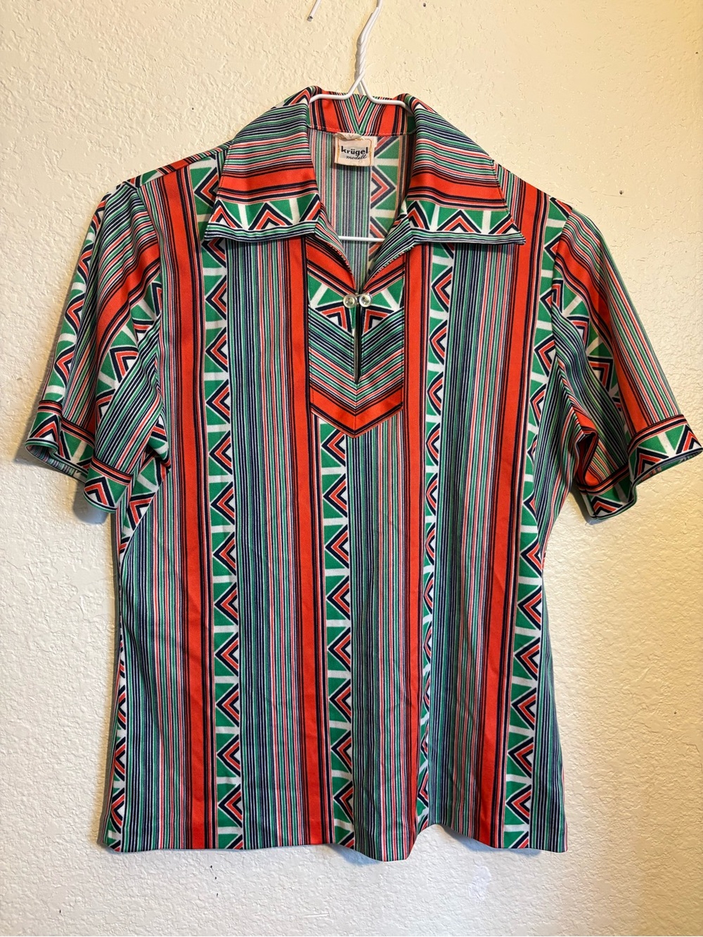 Vintage Krügel Modell German-made fashion label.